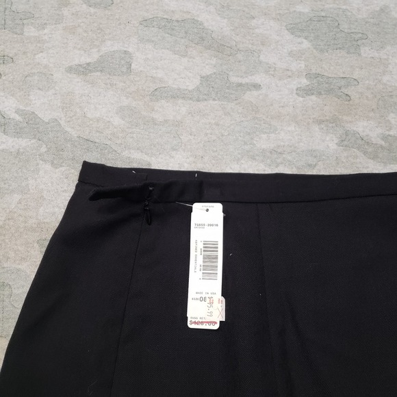 Pendleton Skirt Womens 8 Black Zip NWT Wool Pencil - Picture 10 of 11